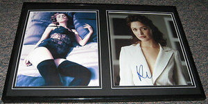 Rose Byrne Lingerie Signed Framed 12x18 Photo Set Bridesmaids X Men