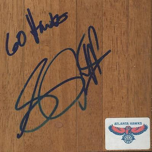 Solomon Jones Signed Floorboard South Florida Knicks Pacers Hawks D