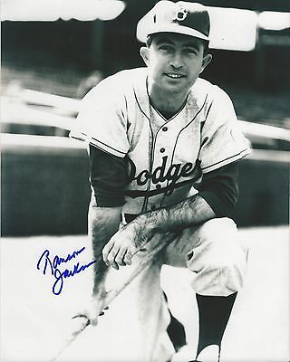 Randy Ransom Jackson Signed 8x10 Photo Dodgers