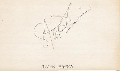 Harry Cool Signed Vintage Album Page 