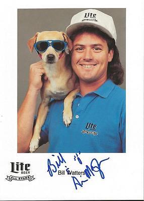 Bill Watters Signed 5x7 Photo Lite Beer All Stars