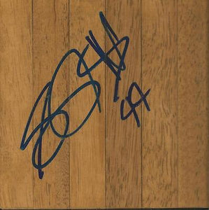 Solomon Jones Signed Floorboard South Florida Knicks Pacers Hawks