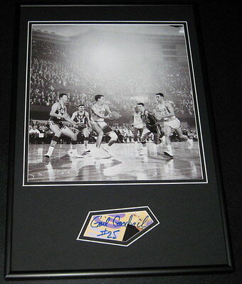 Gail Goodrich Signed Framed 12x18 Photo Poster Display UCLA Lakers