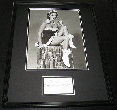 Anna Maria Alberghetti SANTA Signed Framed 16x20 Poster Photo Display