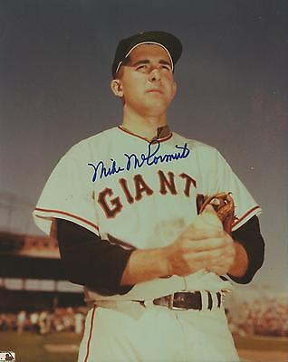 Mike McCormick Signed 8x10 Photo Giants JSA