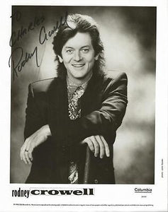 Rodney Crowell Signed 8x10 Photo 