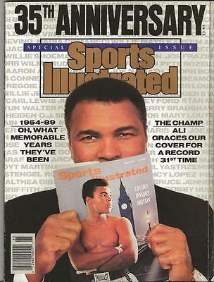 Muhammad Ali Sports Illustrated 35th Anniversary Full Issue No Label