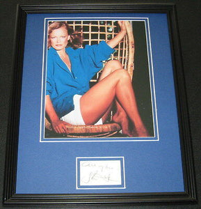 Shelley Hack Signed Framed 11x14 Photo Display Charlie's Angels