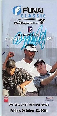 Duffy Waldorf Signed 2004 Funai Classic Pairings Guide