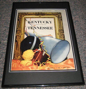 1953 Kentucky vs Tennessee Football Framed 10x14 Poster Official Repro