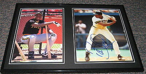 Bobby Bonilla Signed Framed 12x18 Photo Set Pirates