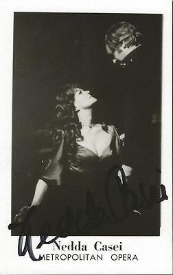 Nedda Casei Signed 3.5x5.5 Photo