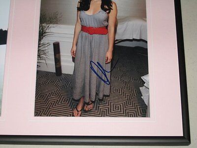 Olivia Munn Bikini Signed Framed Photo Set 12x18 Attack of the Show