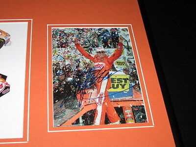 Kyle Busch Combos Signed Framed 12x18 Photo Display