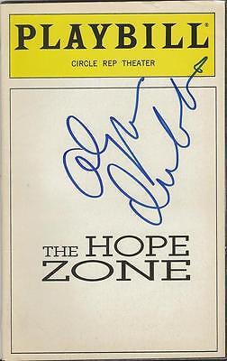 Olympia Dukakis Signed 1995 The Hope Zone Playbill