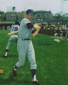 Rod Gaspar Signed 8x10 Photo 1969 Mets 