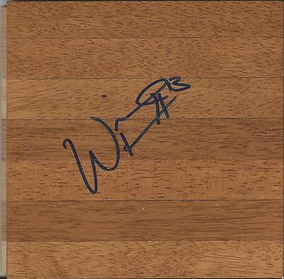 Willie Warren Signed 6x6 Floorboard Oklahoma Clippers