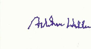 Arthur Hiller Signed 3x5 Index Card Love Story