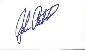 John Ashton Signed 3x5 Index Card Beverly Hills Cop