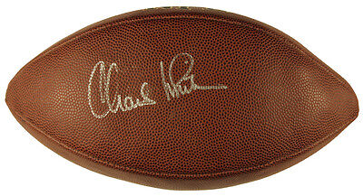 Charles White Signed Full Size Wilson NFL Football USC Cleveland Browns Heisman 