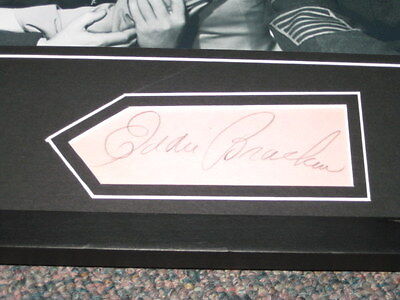 Eddie Bracken Signed Framed 11x14 Photo Display 