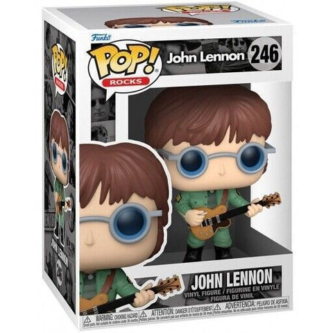 NEW SEALED 2022 Funko Pop Figure Beatles John Lennon in Military Jacket